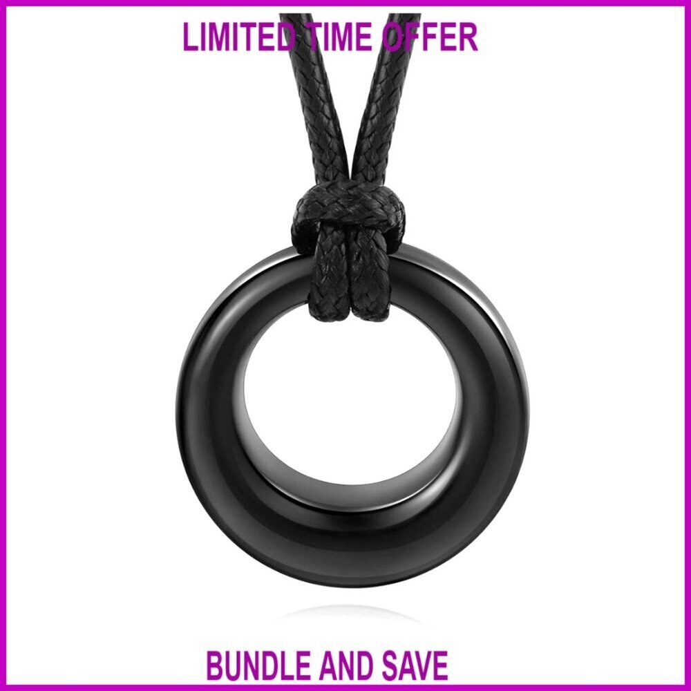 Stainless Steel Cremation Urn Necklace, Memorial Jewelry Keepsake, Unisex